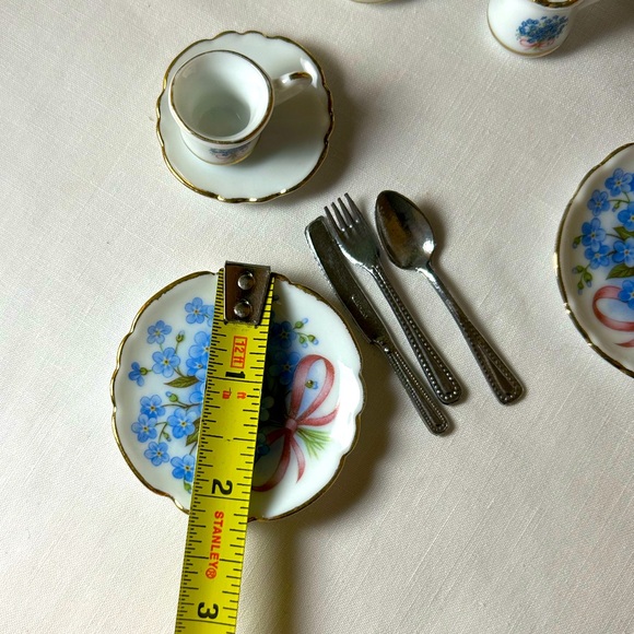 Reutter Porzellan Vintage Miniature Tea Set - Picture 9 of 13